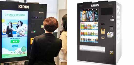 日本推出可自拍自動售貨機 購物變成社交新體驗